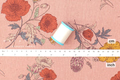 Japanese Fabric Astrid Floral - C - 50cm