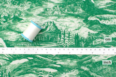Japanese Fabric Mountain Ranges - B - 50cm
