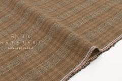 DEADSTOCK Japanese Fabric Yarn-Dyed Cotton Check - G - 50cm