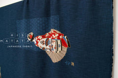 Shokunin Collection Hand-printed Japanese Fabric Panel Maiko II - 50cm