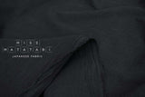DEADSTOCK Japanese Fabric Shokunin Collection Azumadaki - black - 50cm