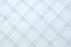 DEADSTOCK Japanese Fabric Pintuck Cotton - blue - 50cm