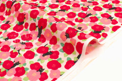 Japanese Fabric Camellia Cats - 50cm