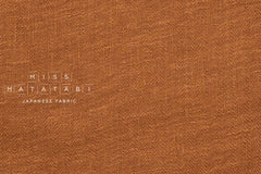 DEADSTOCK Japanese Fabric Washed Herringbone Linen Voile - B - 50cm