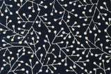 Shokunin Collection Hand-printed Japanese Fabric Seed Pods - 5E - 50cm