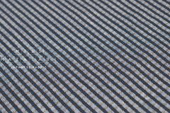 DEADSTOCK Japanese Fabric Yarn Dyed Stripe - blue - 50cm