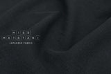 DEADSTOCK Japanese Fabric Shokunin Collection Azumadaki - black - 50cm