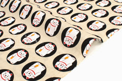 Japanese Fabric Maneki Neko - A - 50cm