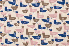 Japanese Fabric Look, a Bird! - A - 50cm