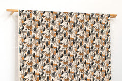 Japanese Fabric Cat Moo and his Friends - A - 50cm