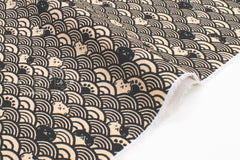 Japanese Fabric Cats in the Sea - D - 50cm