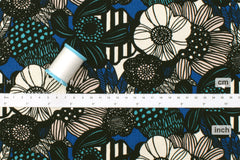 Japanese Fabric Wild Floral - C - 50cm