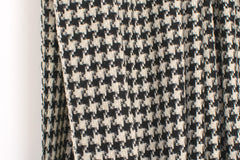 DEADSTOCK Japanese Fabric Yarn Dyed Wool Houndstooth - 50cm