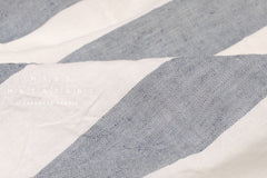 Japanese Fabric Shokunin Collection Yarn-dyed Kotohiradaki 7 - blue, off white - 50cm