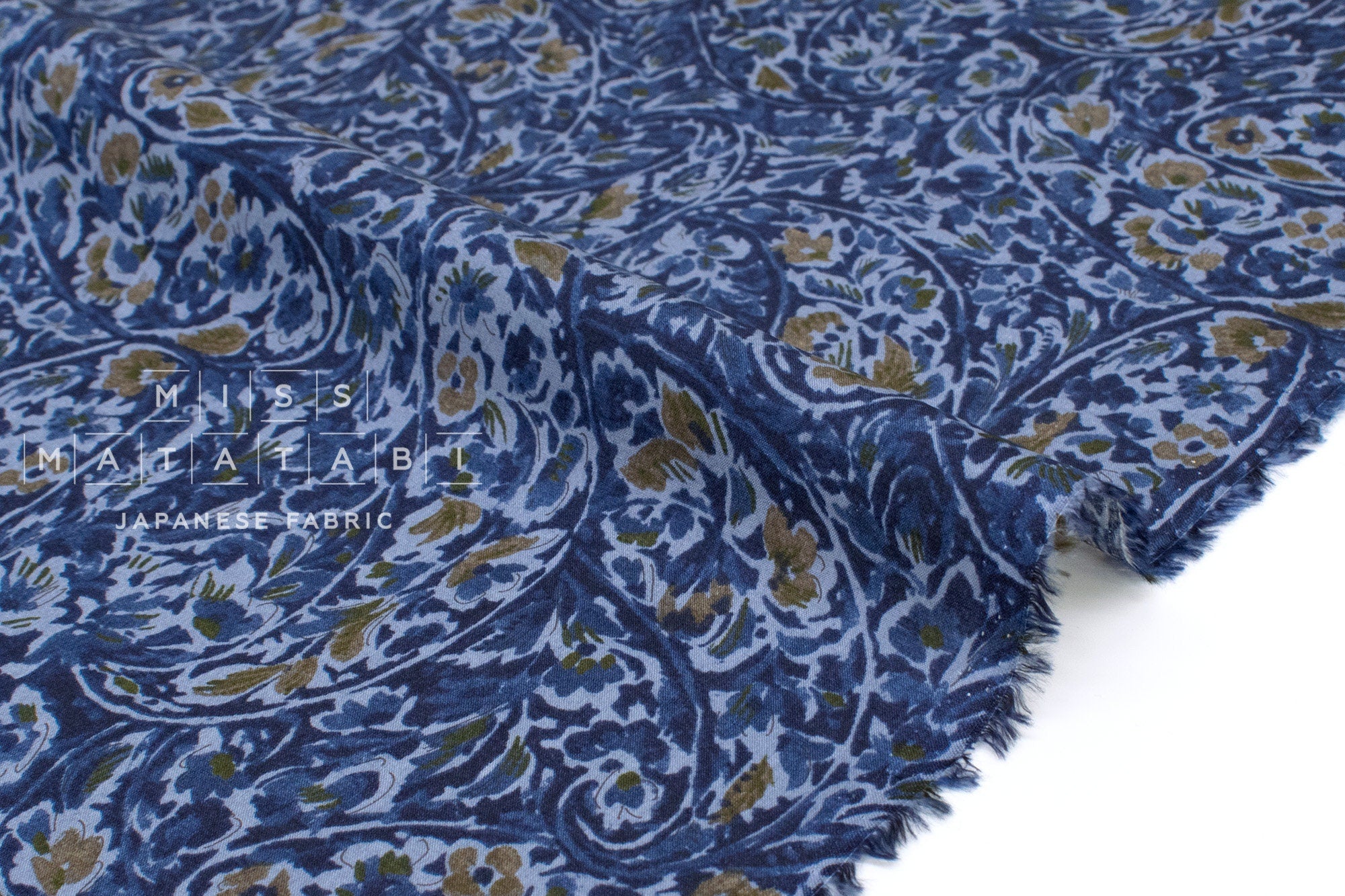 DEADSTOCK Japanese Fabric A Dark Night - D - 50cm