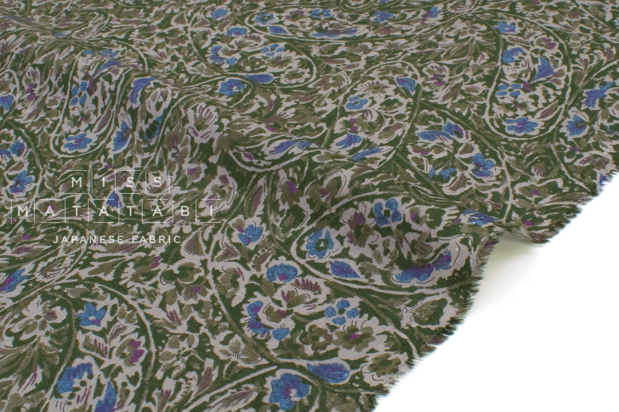 DEADSTOCK Japanese Fabric A Dark Night - C - 50cm