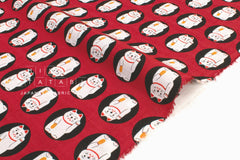 Japanese Fabric Maneki Neko - C - 50cm