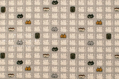 Japanese Fabric Agari Cats - B - 50cm