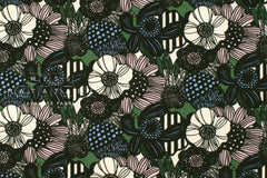 Japanese Fabric Wild Floral - B - 50cm