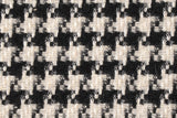 DEADSTOCK Japanese Fabric Yarn Dyed Wool Houndstooth - 50cm