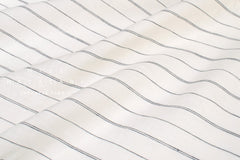 DEADSTOCK Japanese Fabric 100% Linen Stripes - 4 - 50cm