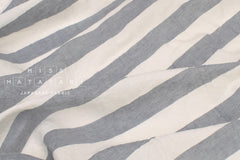 Japanese Fabric Shokunin Collection Yarn-dyed Kotohiradaki 7 - blue, off white - 50cm