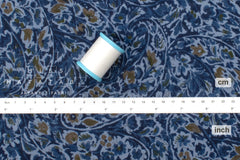 DEADSTOCK Japanese Fabric A Dark Night - D - 50cm