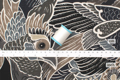 Japanese Fabric The Phoenix - C - 50cm