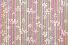DEADSTOCK Japanese Fabric Sakura Stripe - A - 50cm