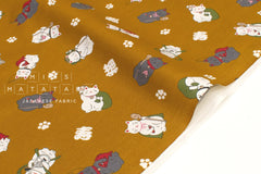 Japanese Fabric Seven Lucky Cats - C - 50cm