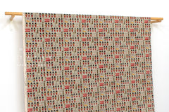 Japanese Fabric London Cats - E - 50cm