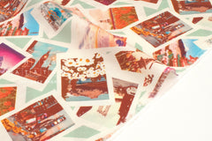 Japanese Fabric Travel Polaroids - A - 50cm
