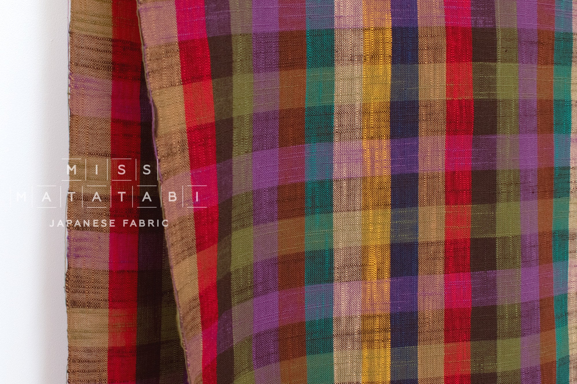 Shokunin Collection Kurume Kasuri Shirakaba Multi - 50cm