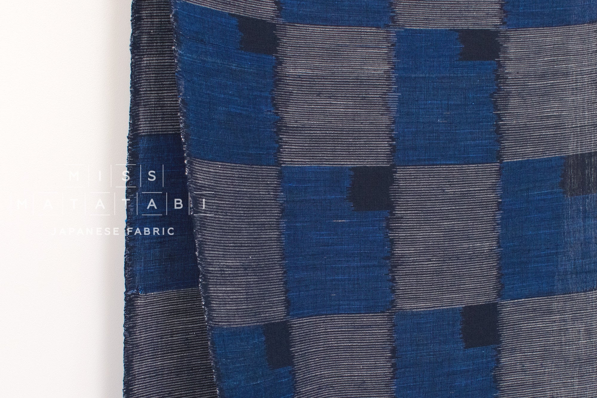 Shokunin Collection Kurume Kasuri Sazanami Machikado - 50cm