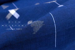 Shokunin Collection Kurume Kasuri Geo - 50cm