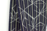 Shokunin Collection Kurume Kasuri Aizome Stripe Asanoha - 50cm