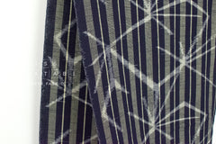 Shokunin Collection Kurume Kasuri Aizome Stripe Asanoha - 50cm