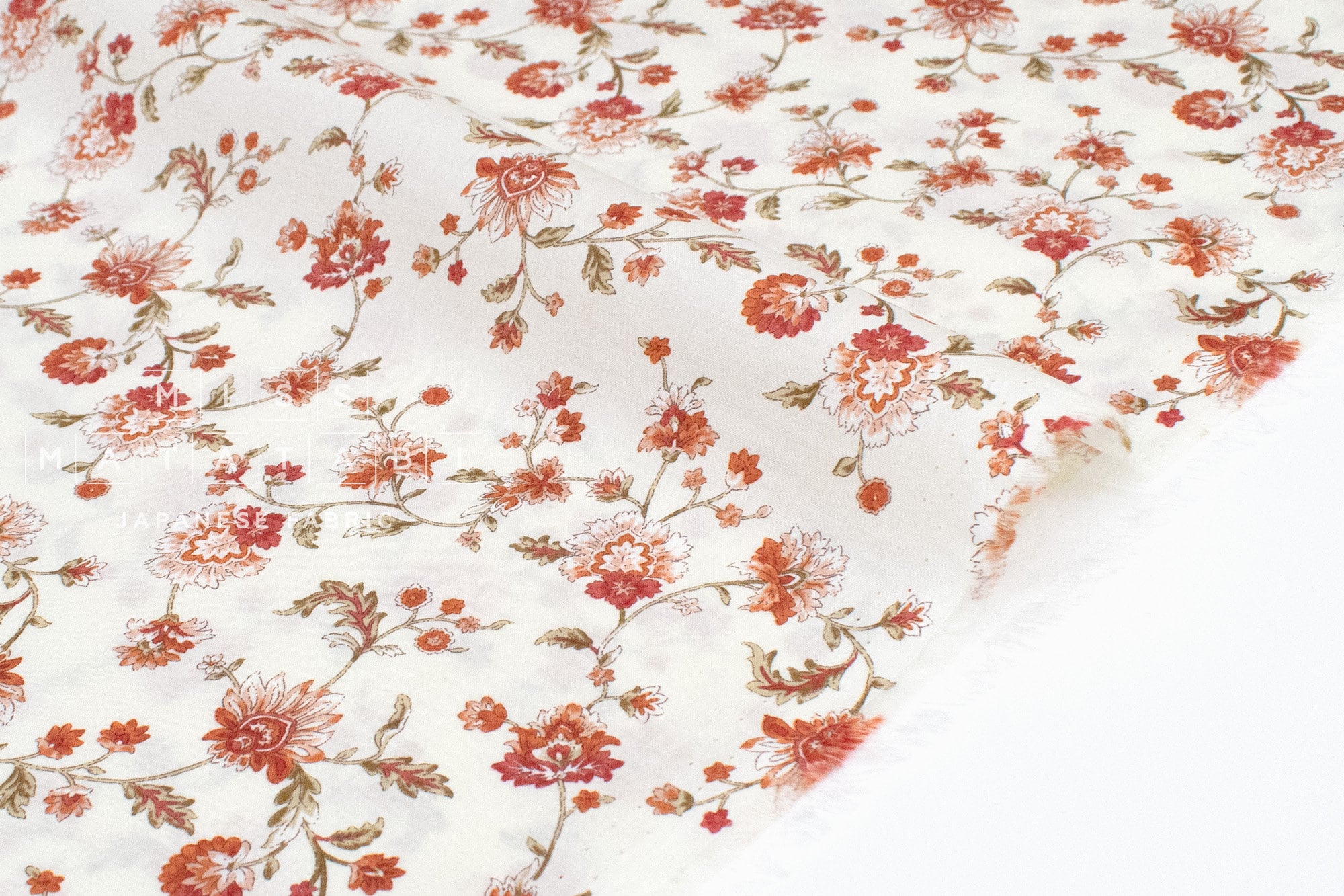 DEADSTOCK Japanese Fabric Hazel - C - 50cm