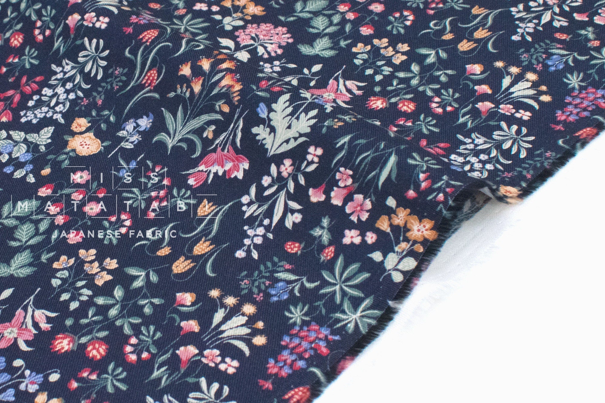 DEADSTOCK Japanese Fabric Helena Brushed Cotton - E - 50cm