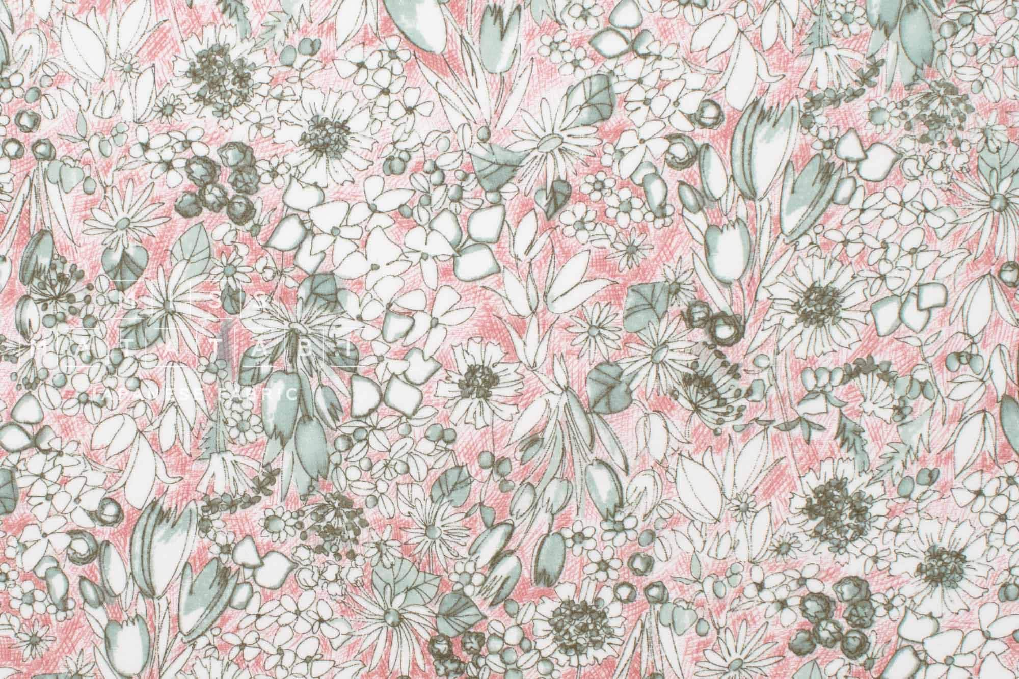 DEADSTOCK Japanese Fabric Clovelly - B - 50cm