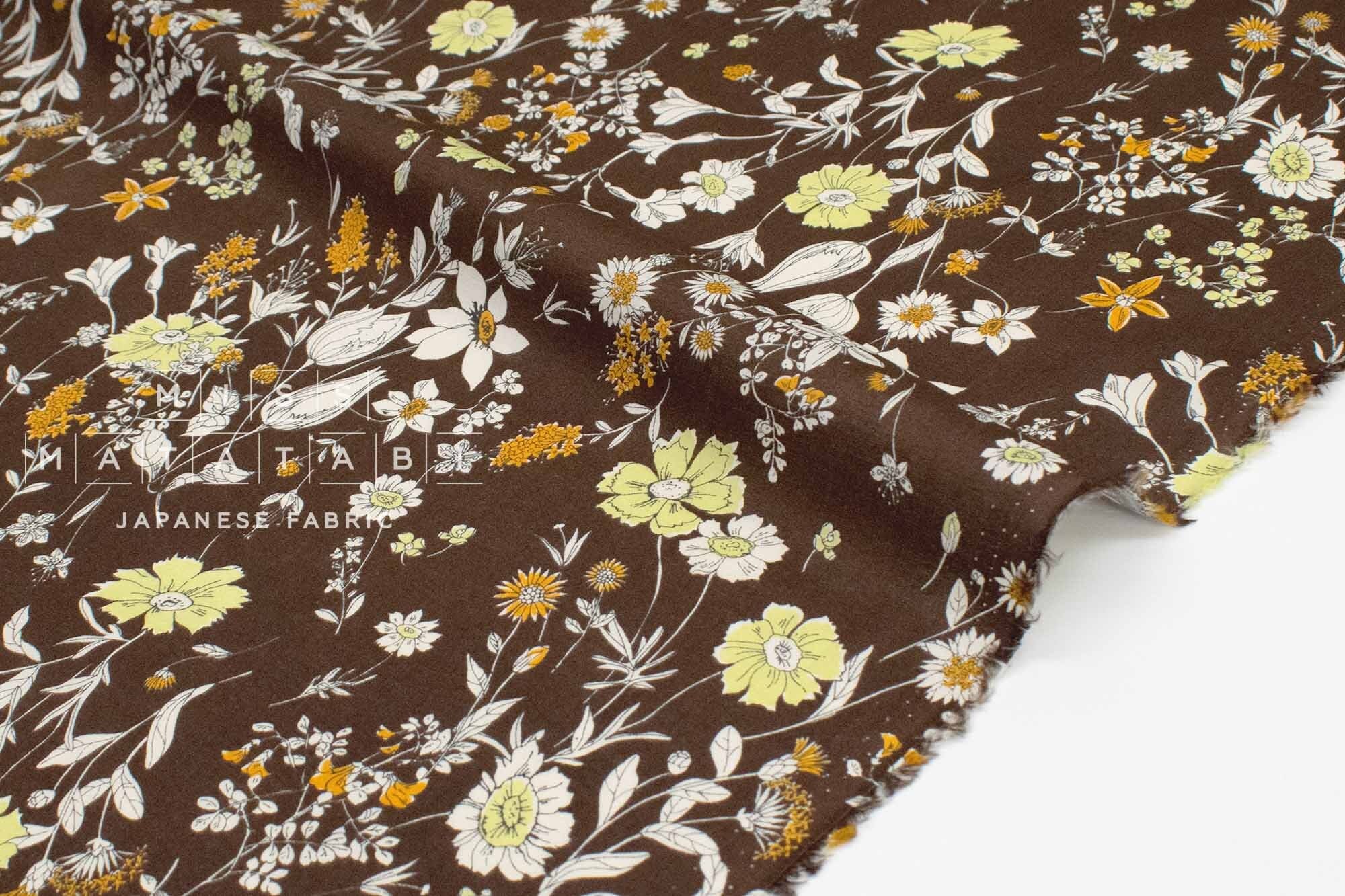 DEADSTOCK Japanese Fabric Bronte - C - 50cm