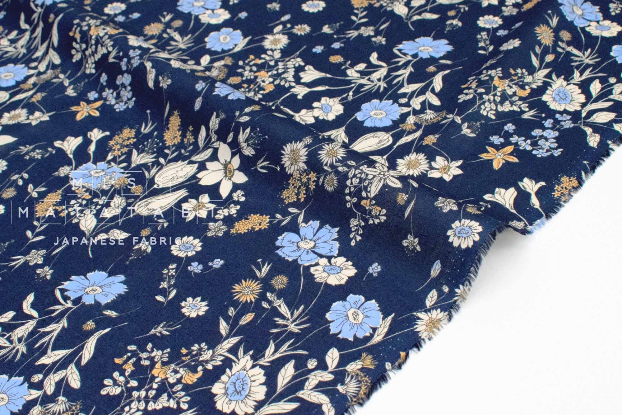 DEADSTOCK Japanese Fabric Bronte - E - 50cm