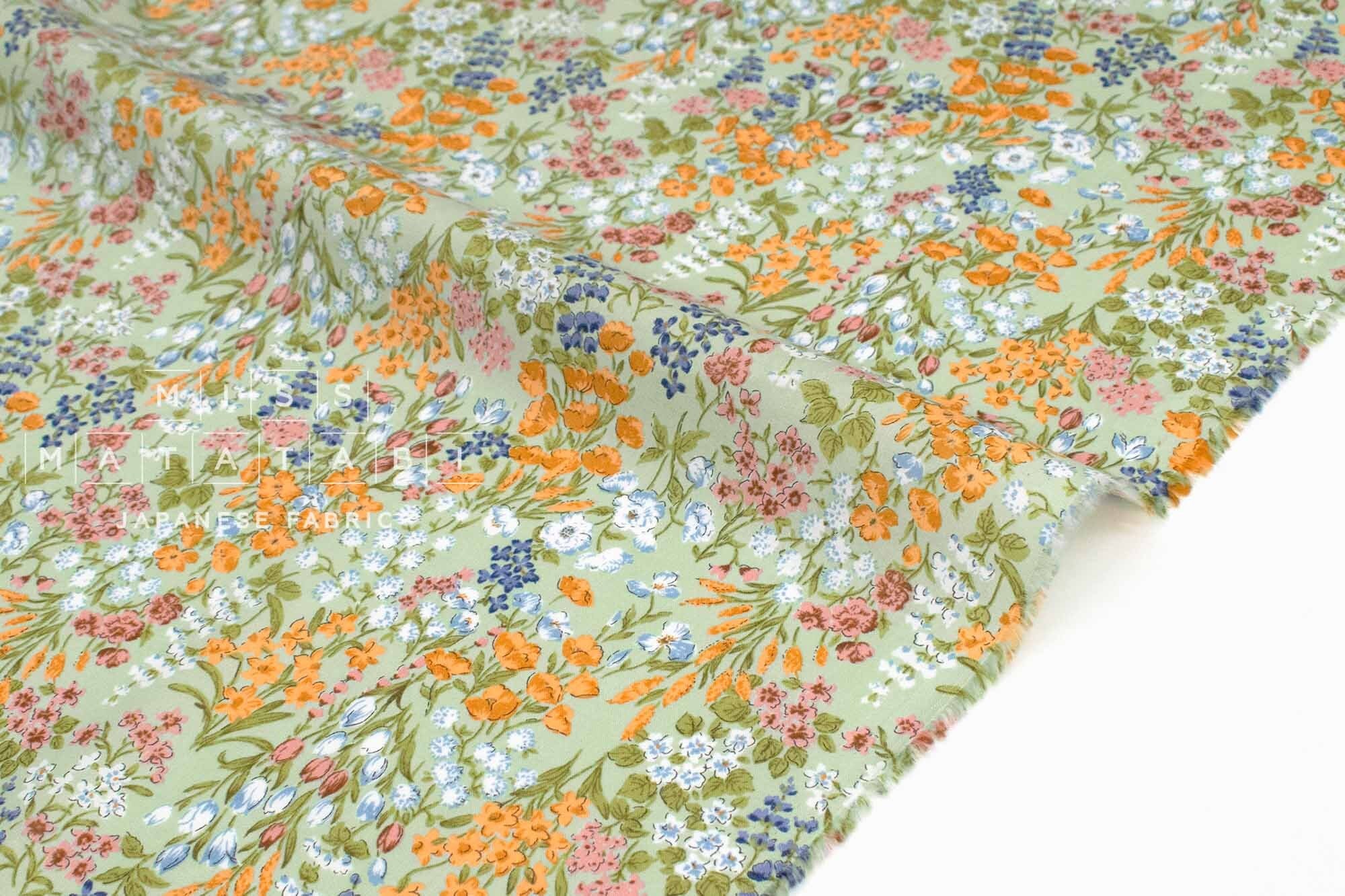 DEADSTOCK Japanese Fabric Everett - B - 50cm
