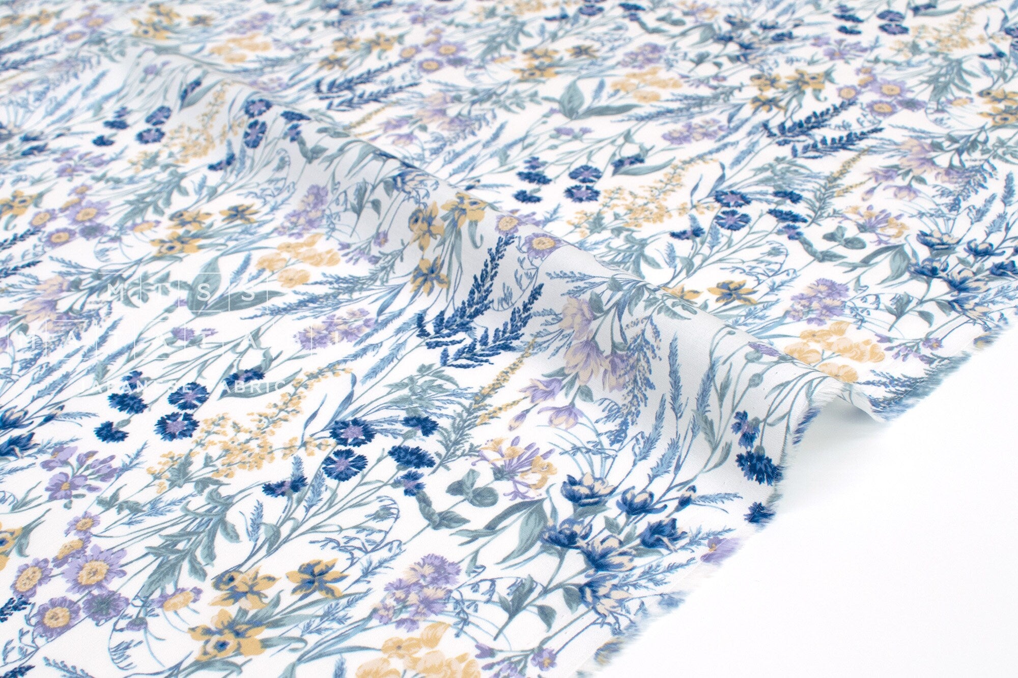 DEADSTOCK Japanese Fabric Heather - B - 50cm