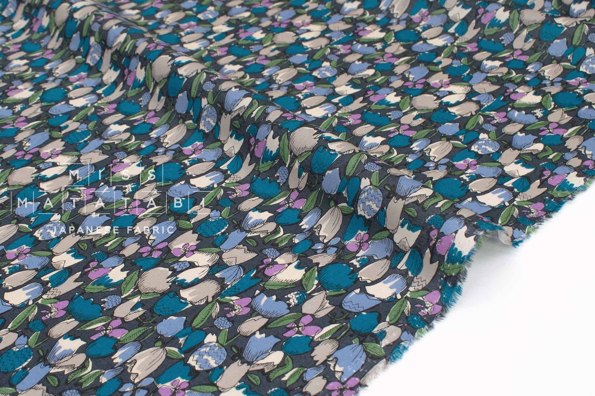 DEADSTOCK Japanese Fabric Callista - E - 50cm