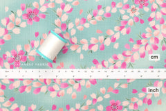Japanese Fabric The Sakura River - C - 50cm