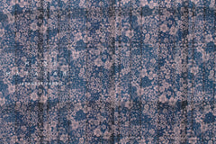 DEADSTOCK - Japanese Fabric Yarn-Dyed Indigo Madras Check - D - 50cm