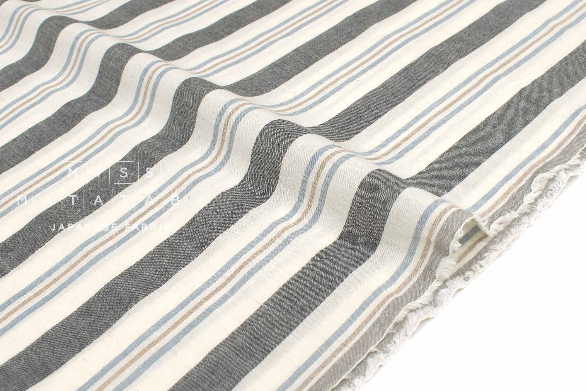 DEADSTOCK Japanese Fabric Yarn Dyed Cotton Collection - 6 - 50cm