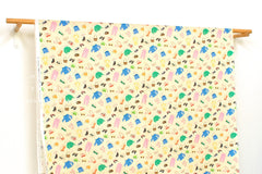 Japanese Fabric Let's Get Ready - A - 50cm