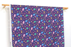 Japanese Fabric Let's Get Ready - C - 50cm